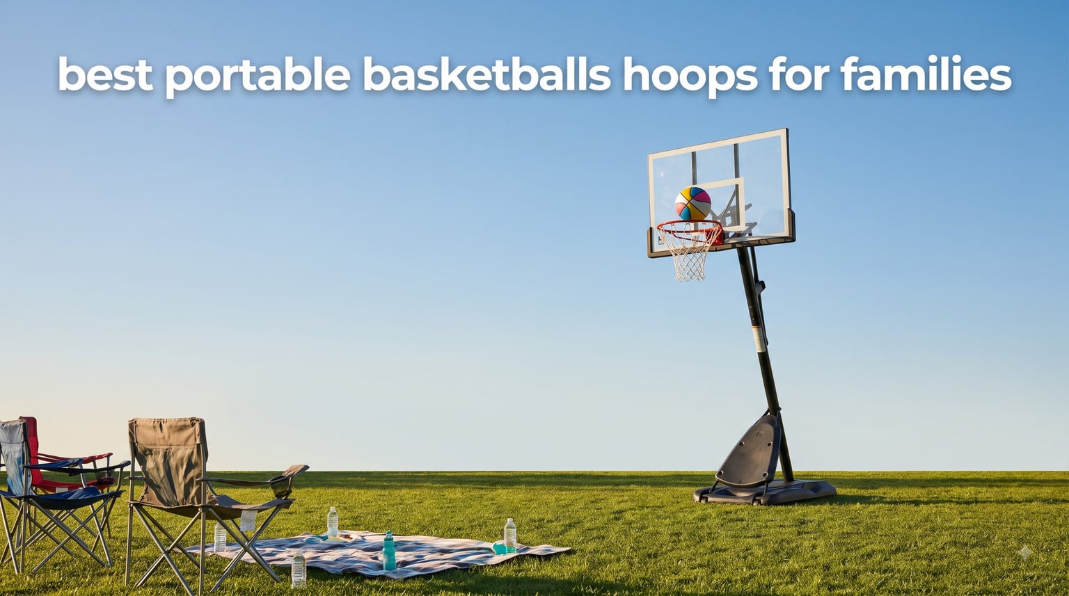 best portable basketballs hoops for families