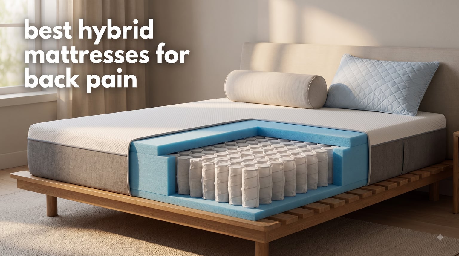 best hybrid mattresses for back pain