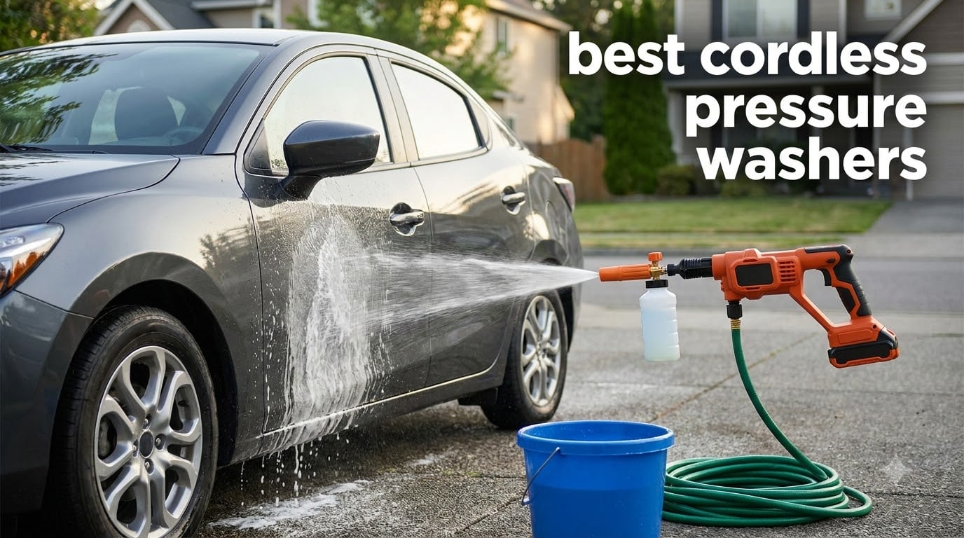 best cordless pressure washers