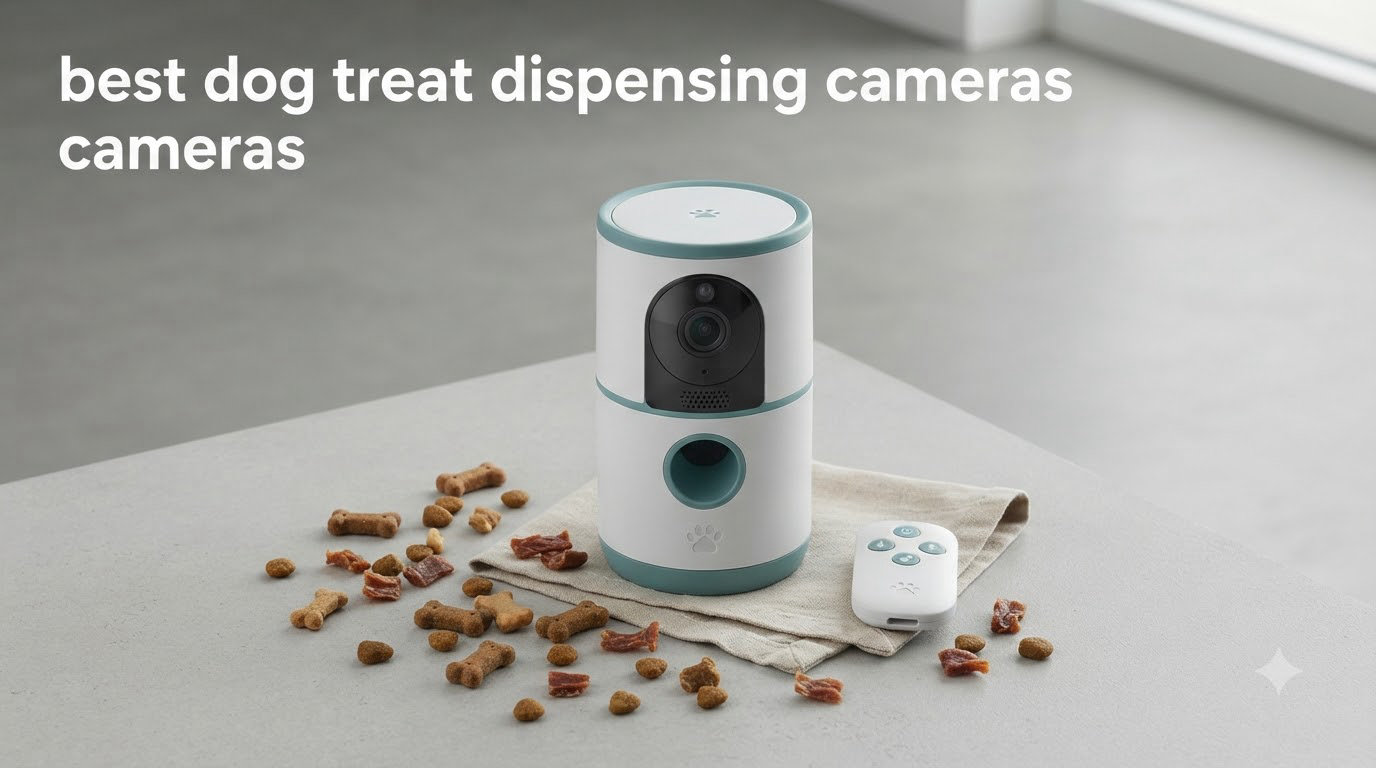 best dog treat dispensing cameras