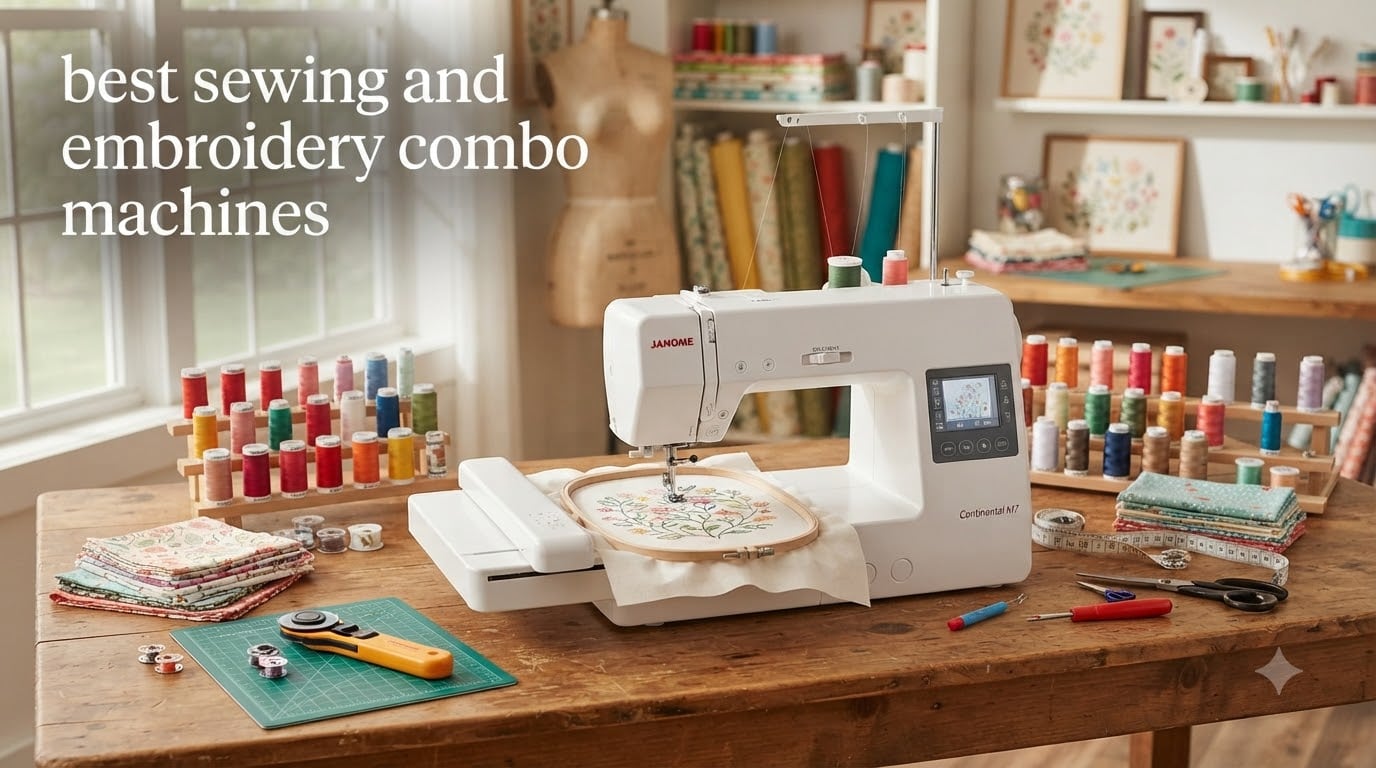 best sewing and embroidery combo machines