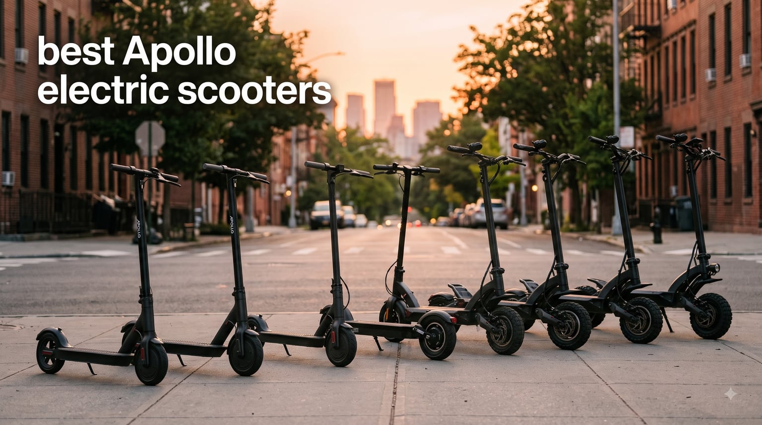best Apollo electric scooters