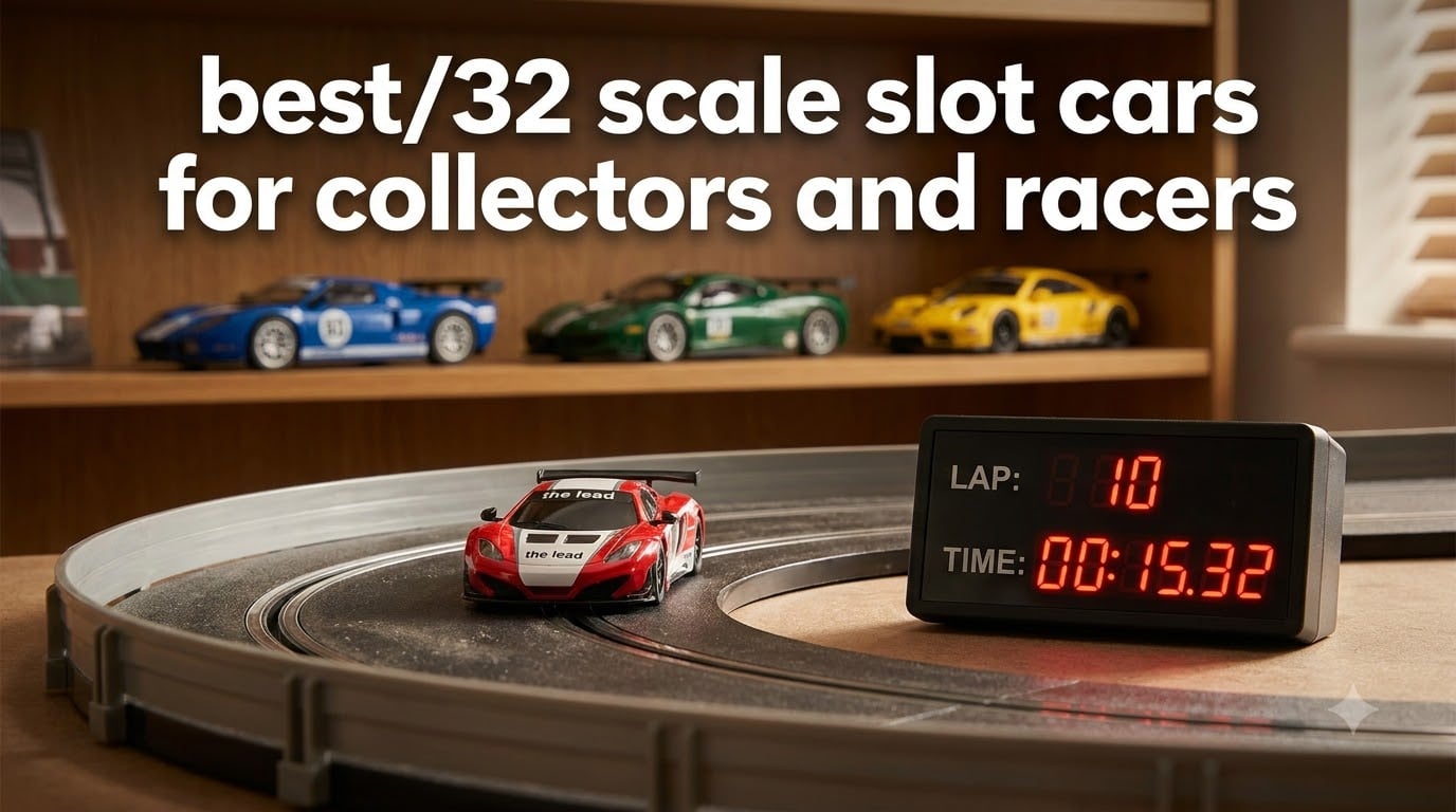 best 1/32 scale slot cars for collectors and racers