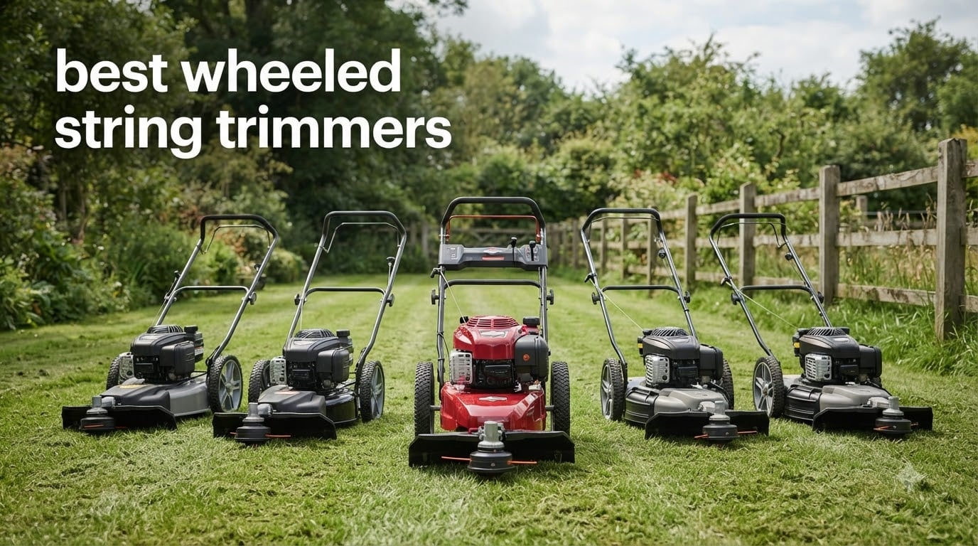 best wheeled string trimmers