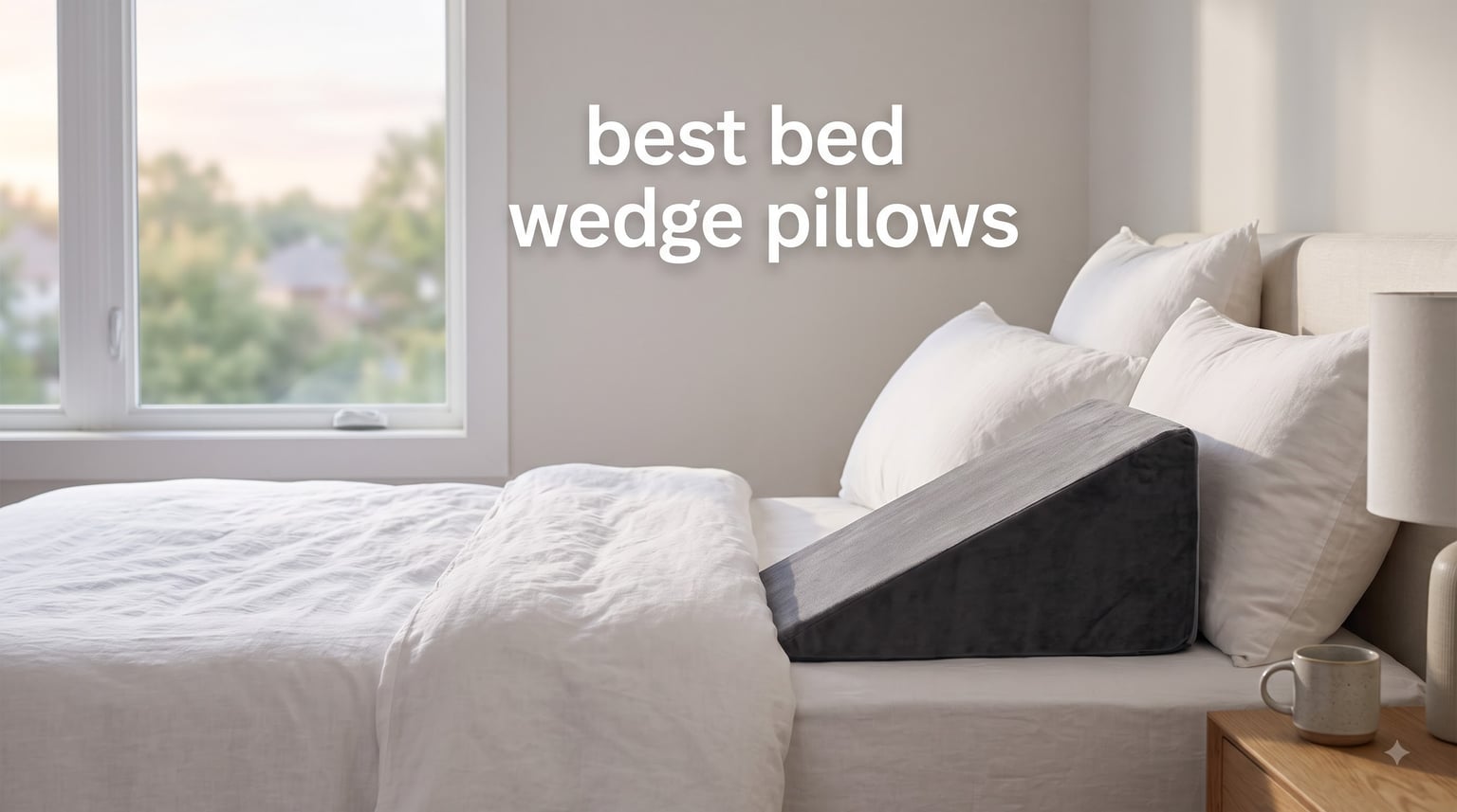 best bed wedge pillows
