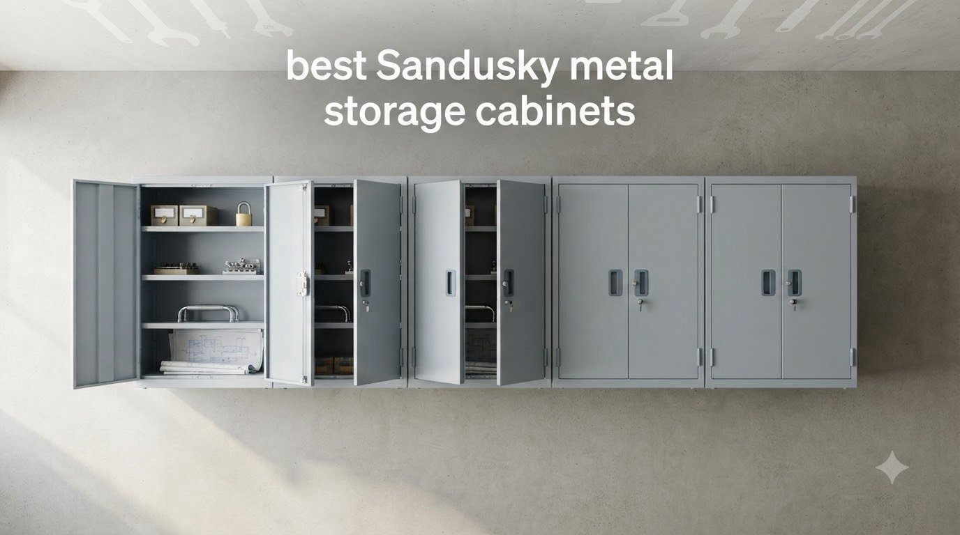 best Sandusky metal storage cabinets