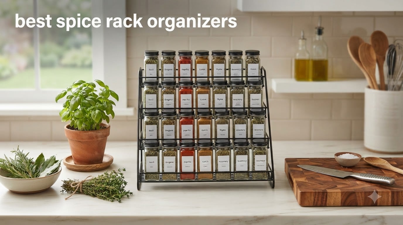 best spice rack organizers
