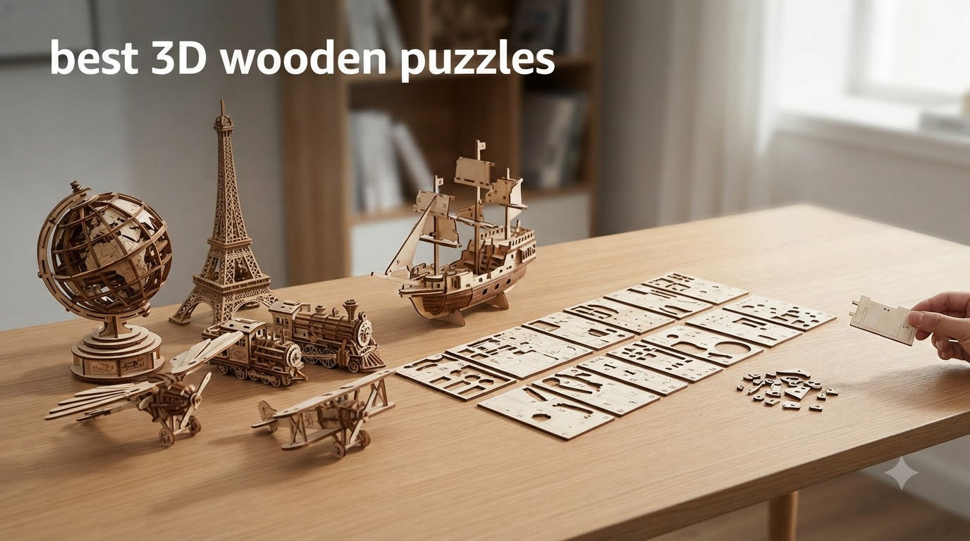 best 3D wooden puzzles