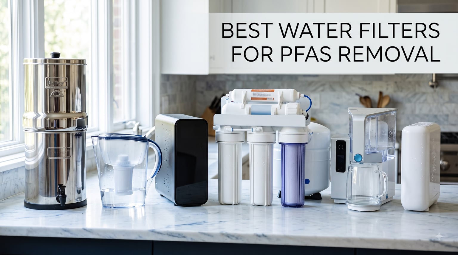 best water filters for pfas removal
