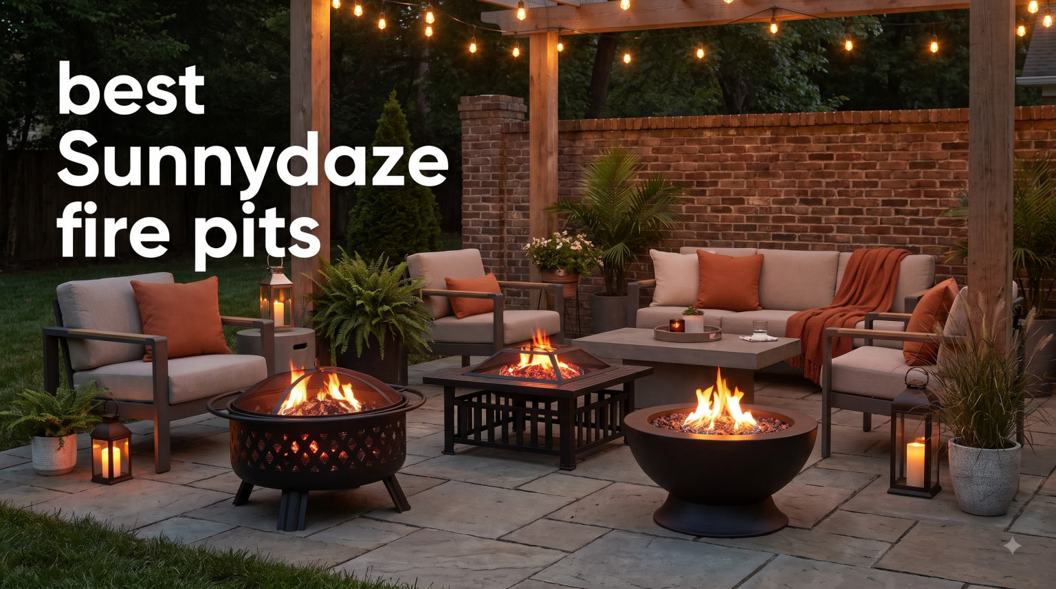 best Sunnydaze fire pits