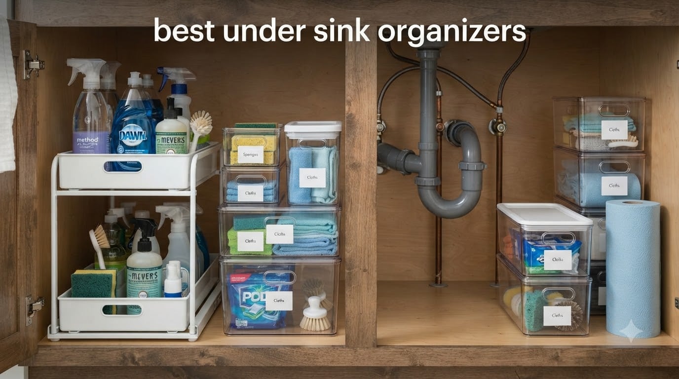 best under sink organizers