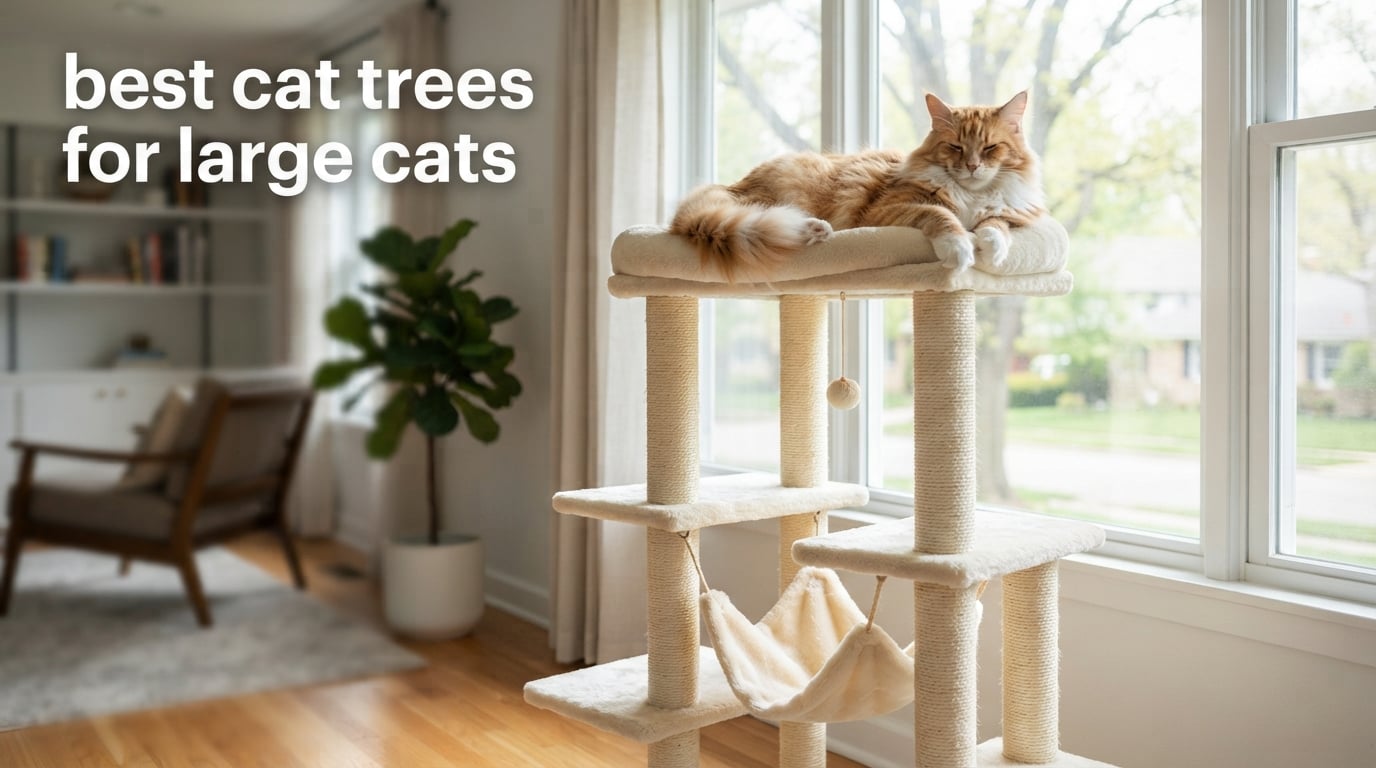 best cat trees for large cats