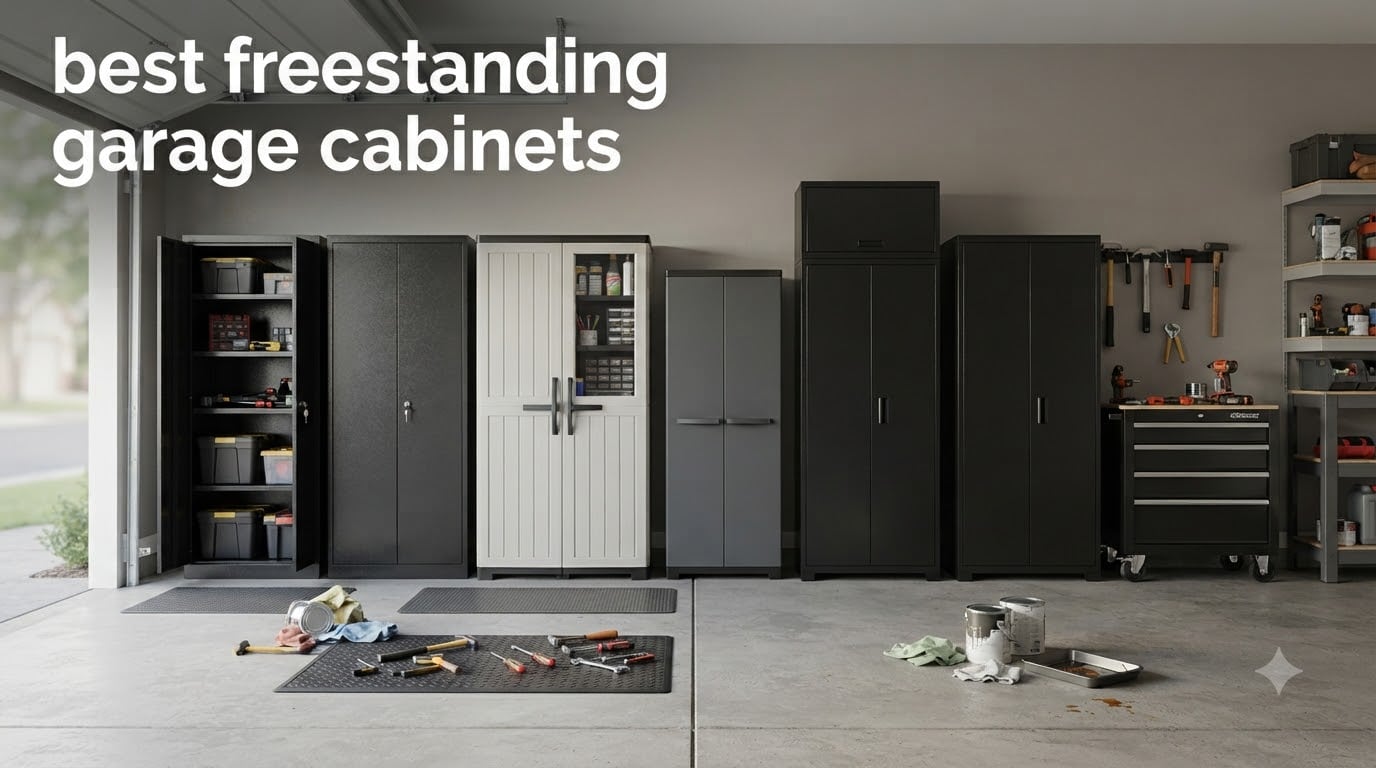 best freestanding garage cabinets