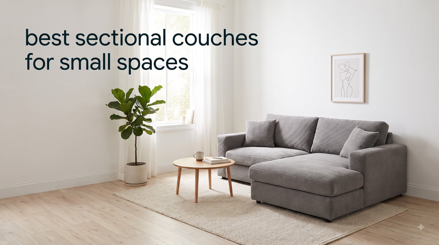 best sectional couches for small spaces