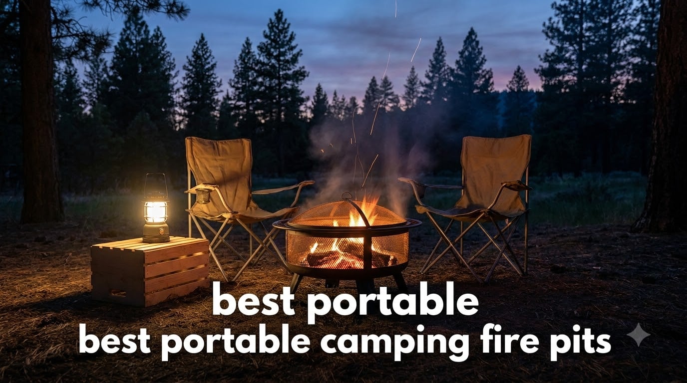 best portable camping fire pits
