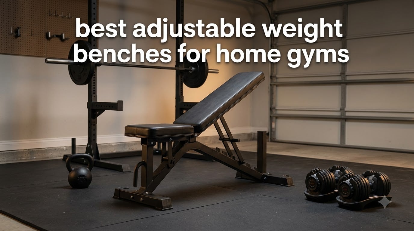 best adjustable weight benches for home gyms