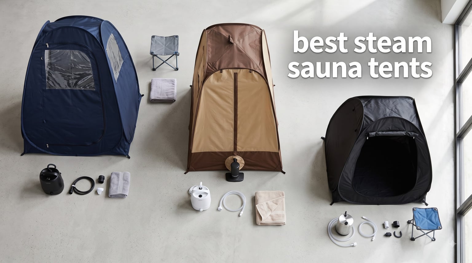 best steam sauna tents