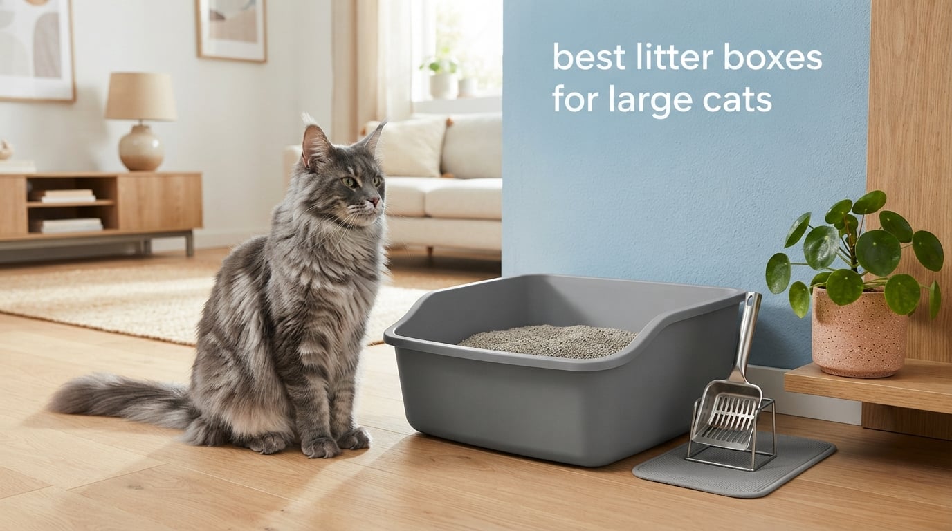 best litter boxes for large cats