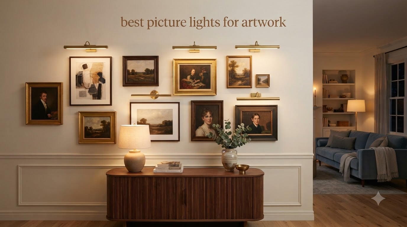 best picture lights for artwork