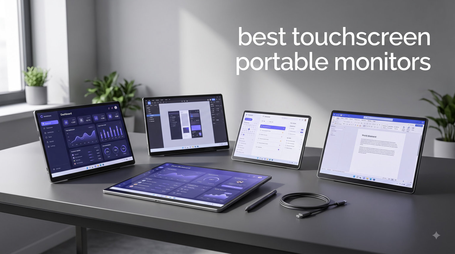 best touchscreen portable monitors
