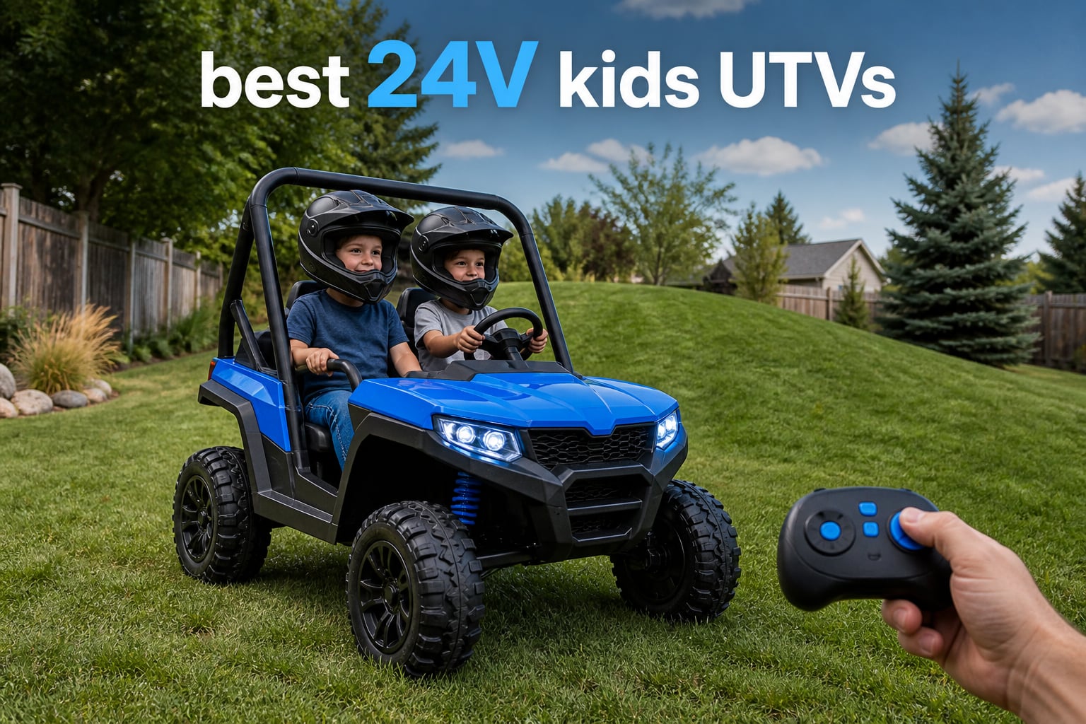best 24V kids UTVs