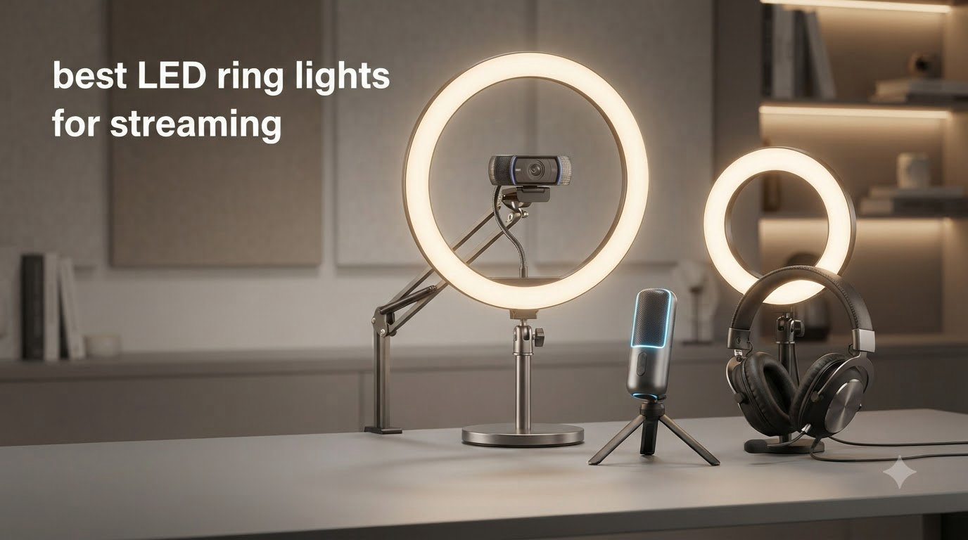 best LED ring lights for streaming