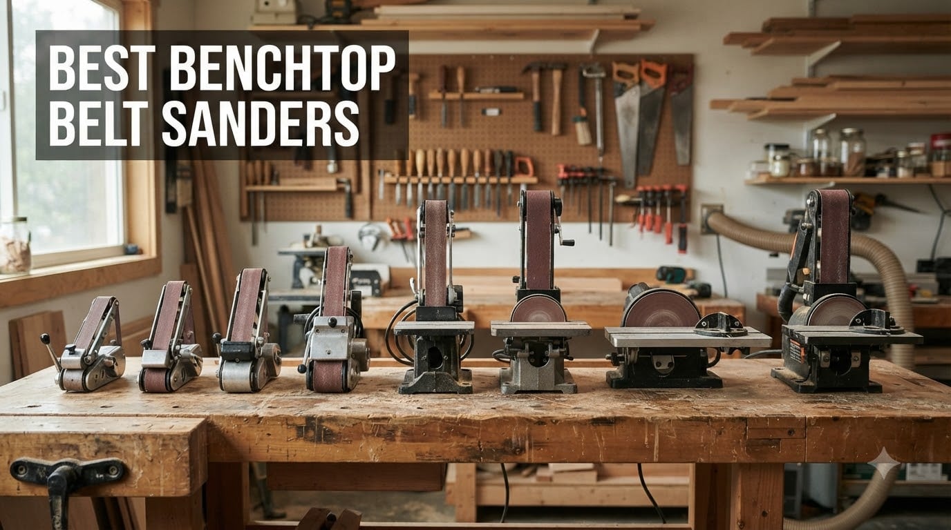 best benchtop belt sanders