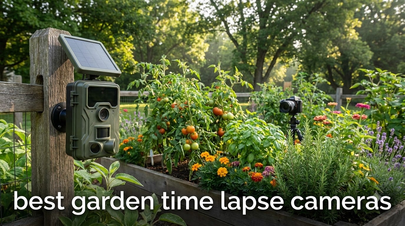 best garden time lapse cameras