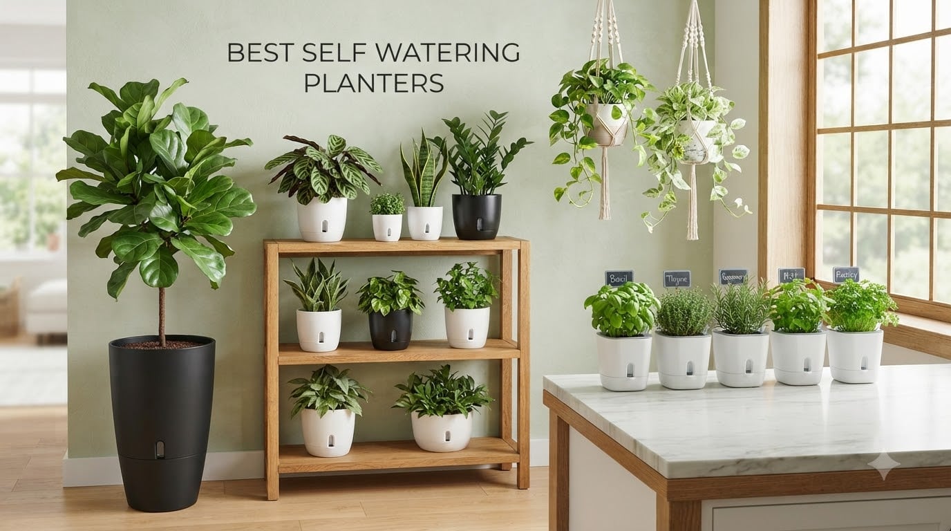 best self watering planters