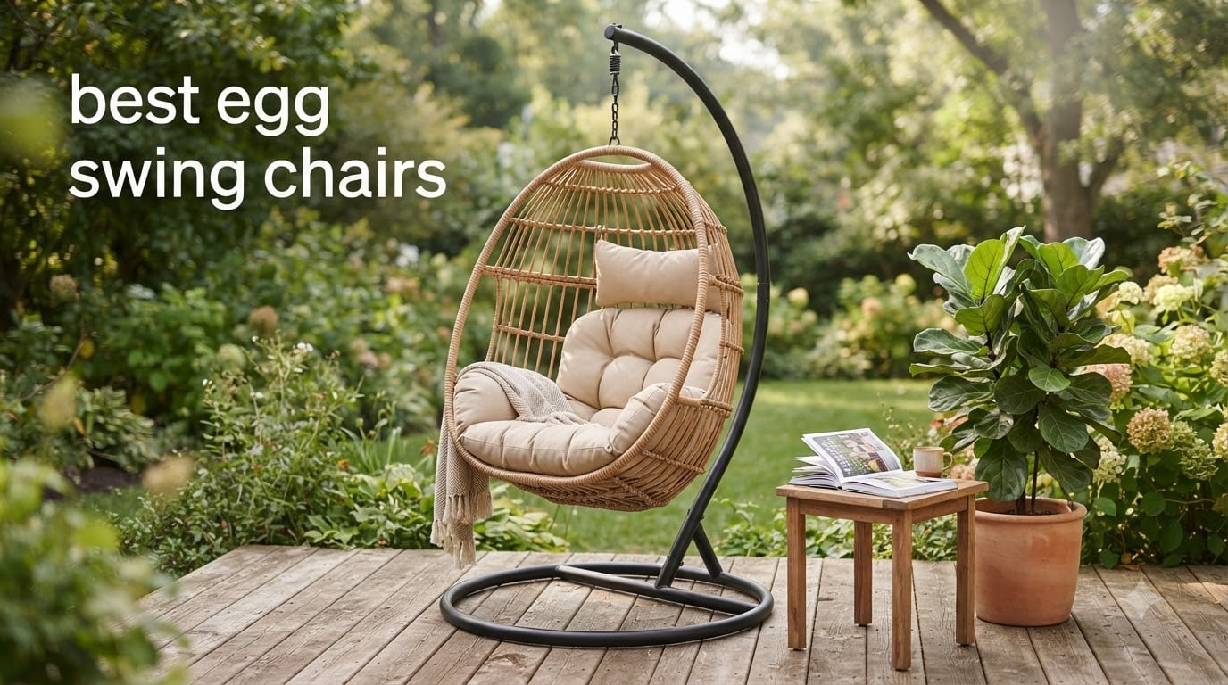 best egg swing chairs