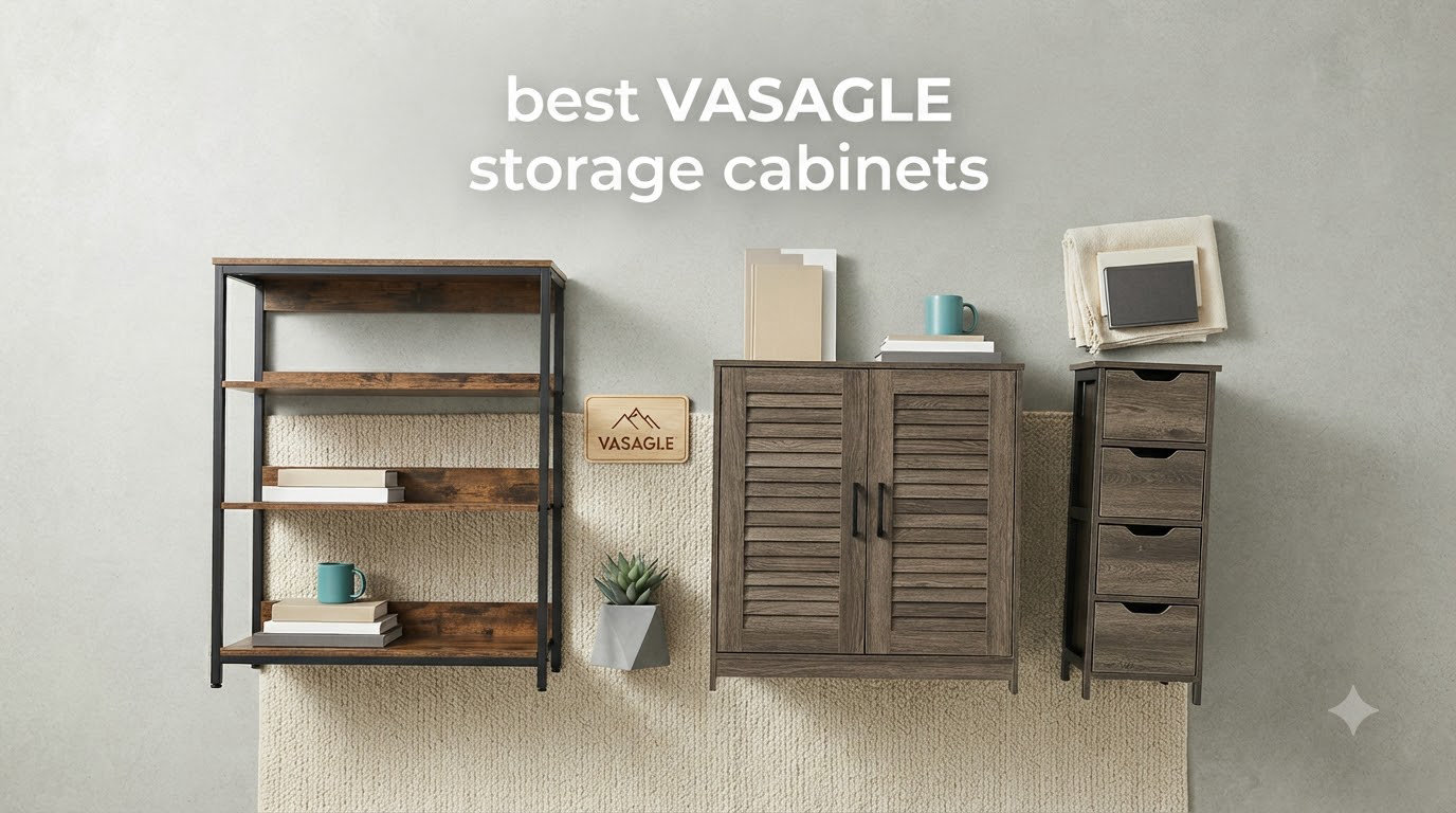 best VASAGLE storage cabinets
