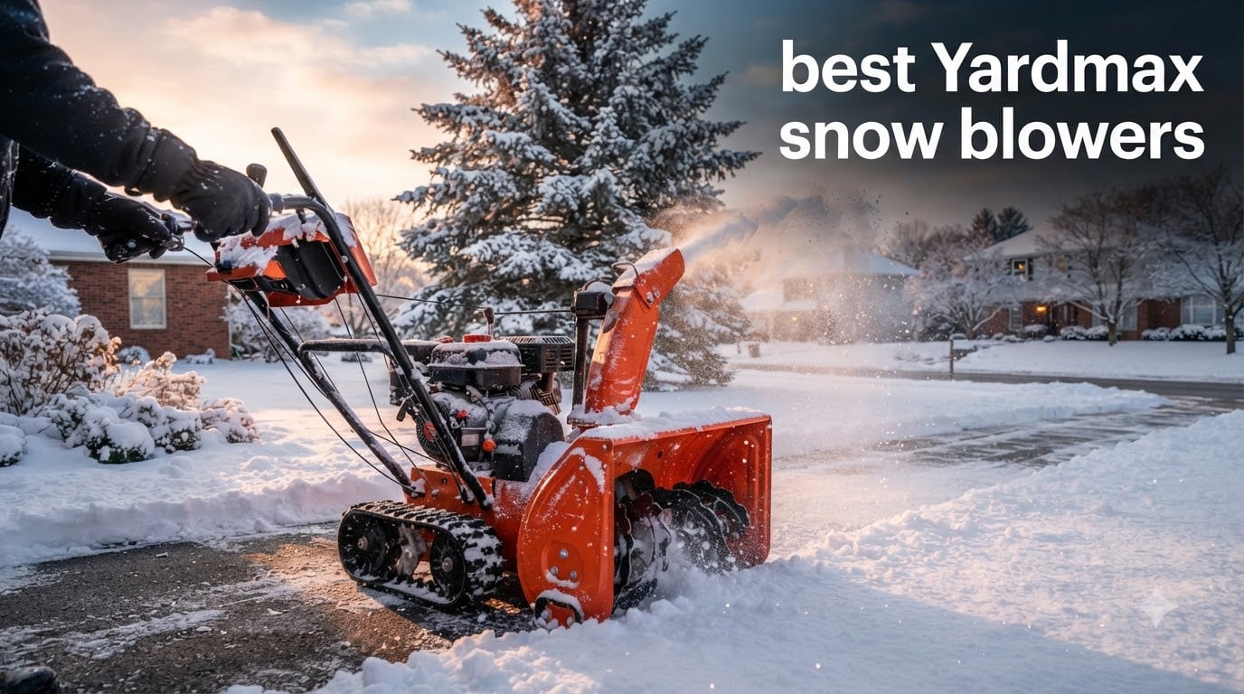 best Yardmax snow blowers