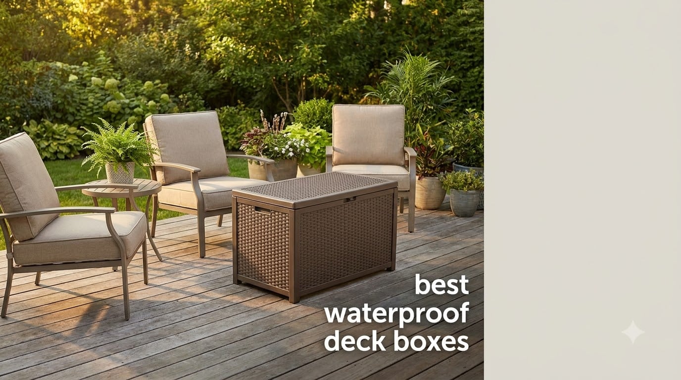 best waterproof deck boxes