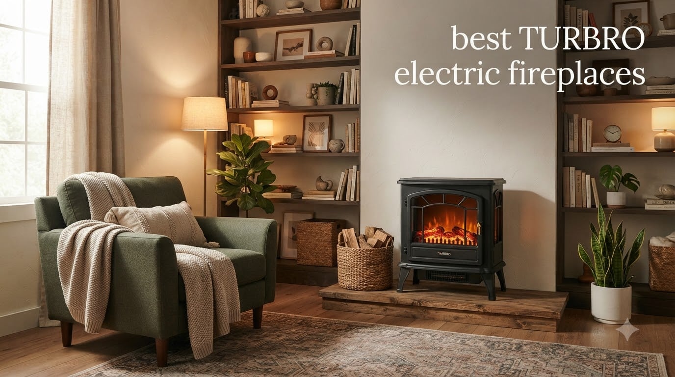 best TURBRO electric fireplaces