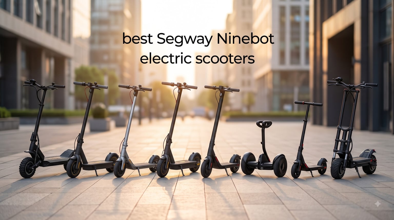 best Segway Ninebot electric scooters