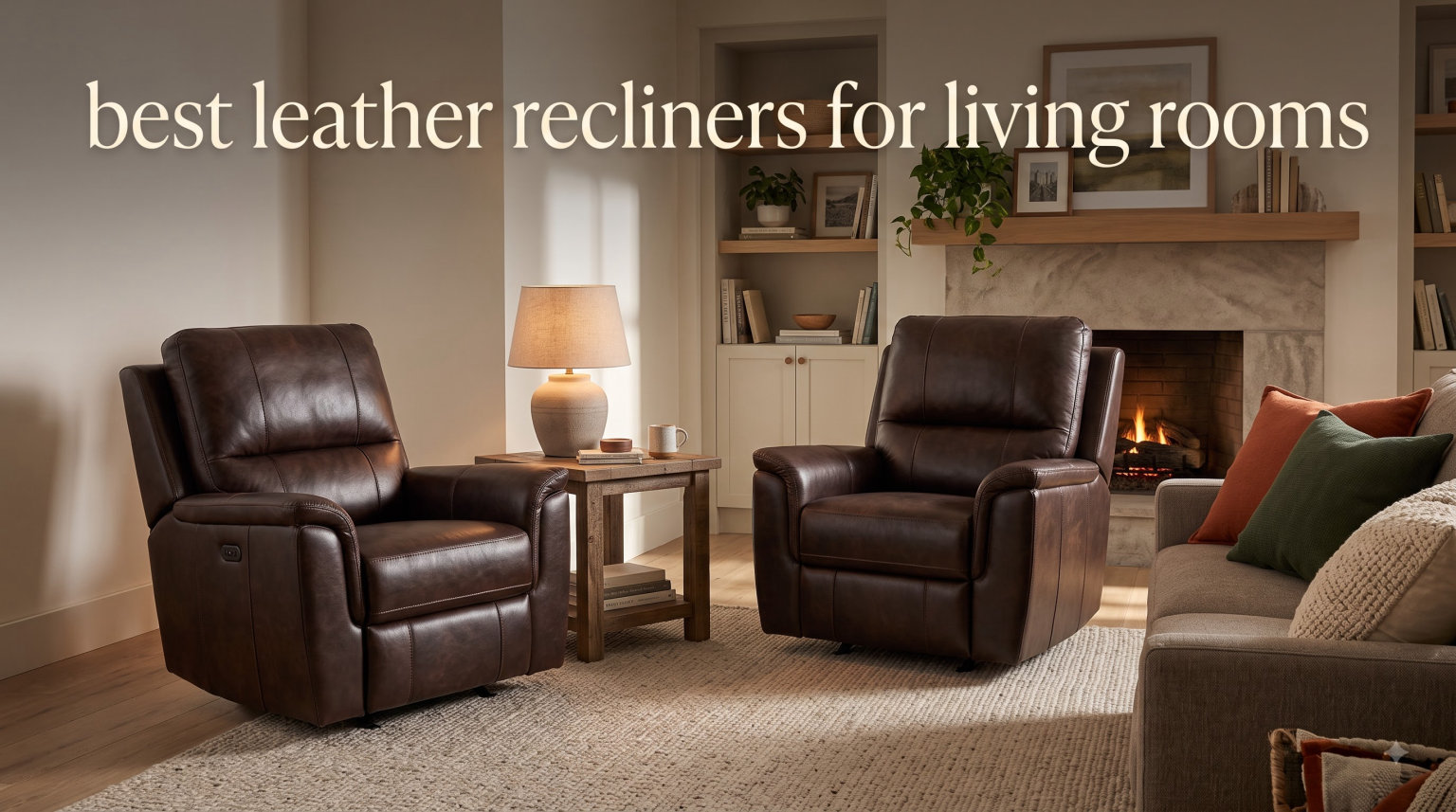 best leather recliners for living rooms
