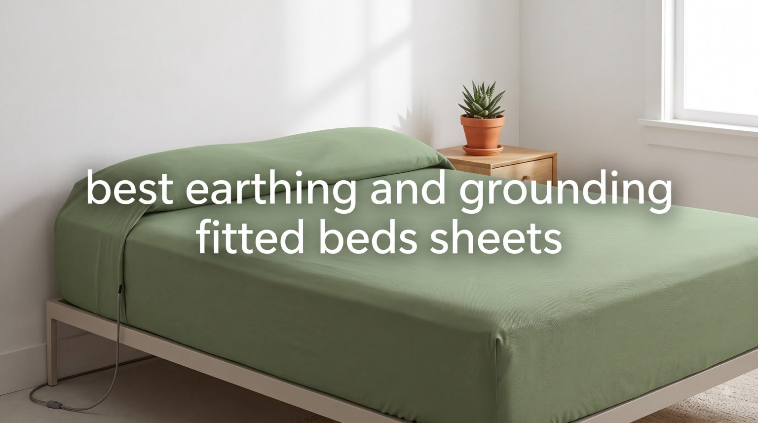 best earthing and grounding fitted beds sheets