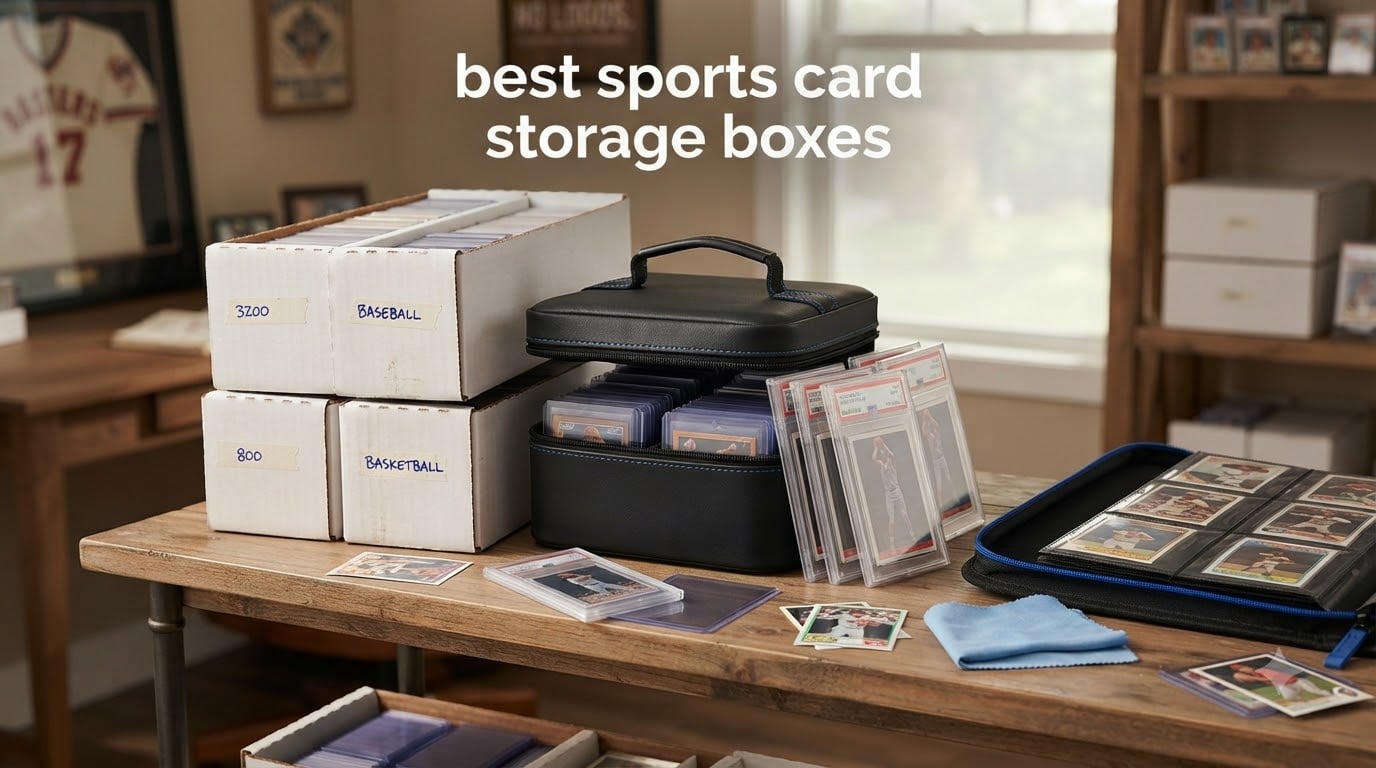 best sports card storage boxes