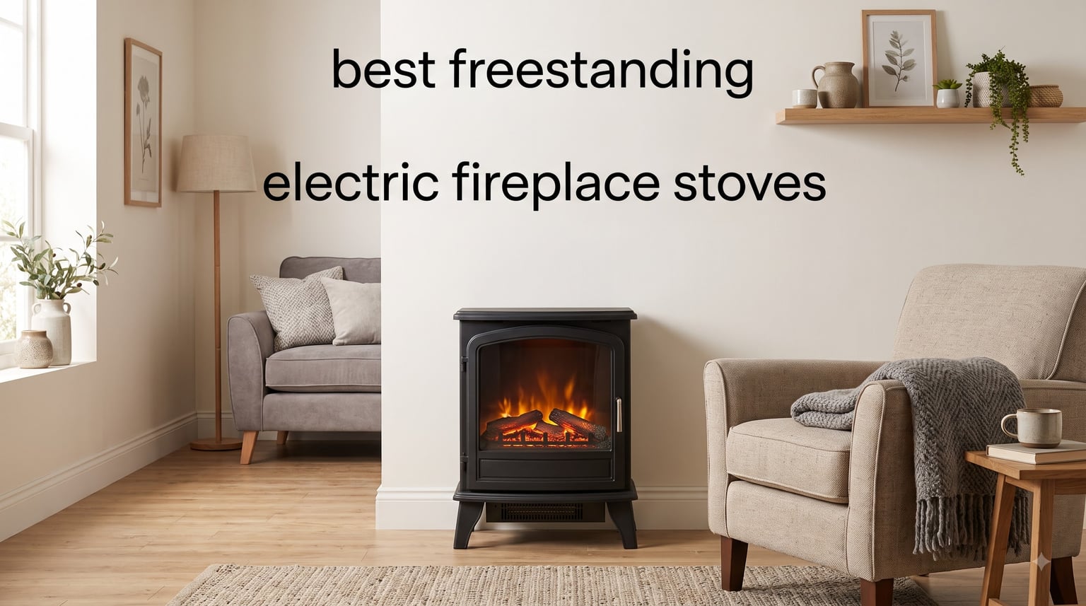 best freestanding electric fireplace stoves