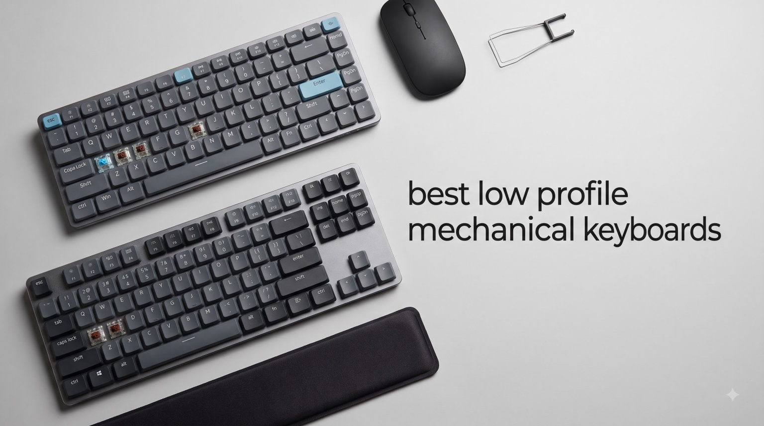 best low profile mechanical keyboards