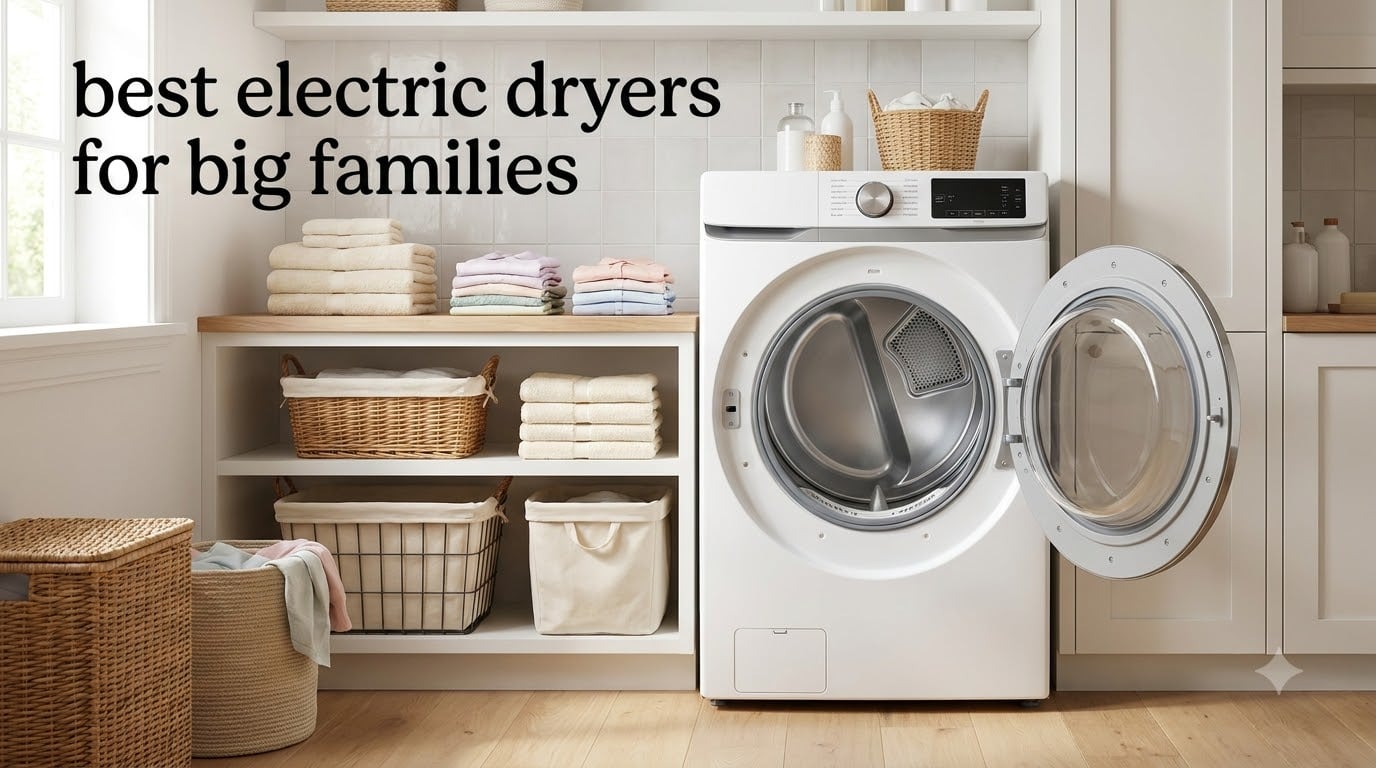 best electric dryers for big families