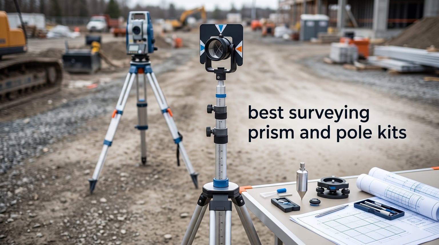 best surveying prism and pole kits