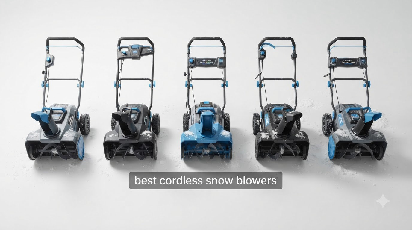 best cordless snow blowers