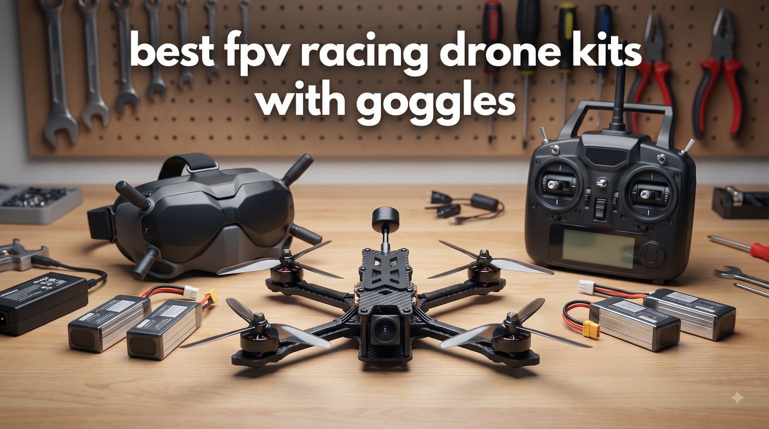 best fpv racing drone kits with goggles