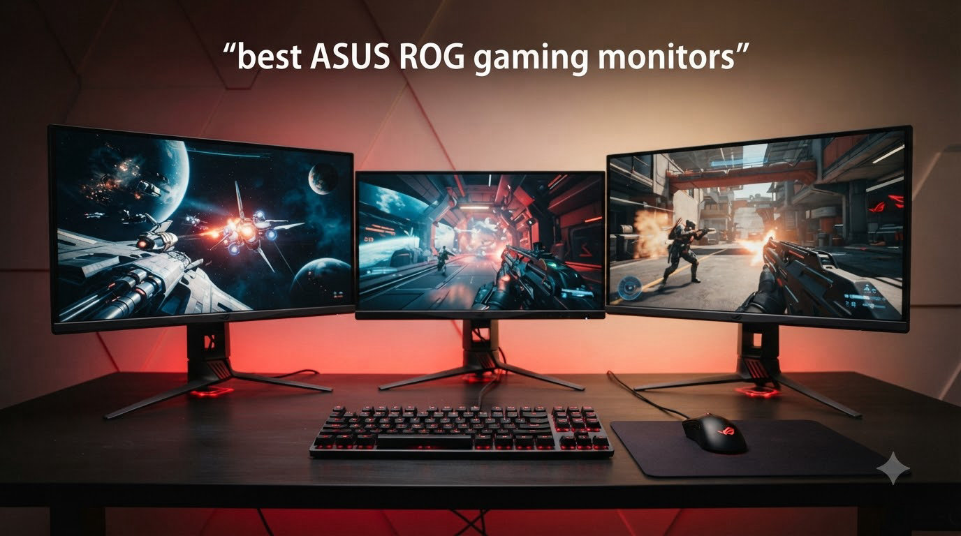 best ASUS ROG gaming monitors