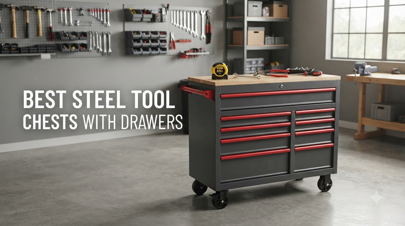 best steel tool chests with drawers