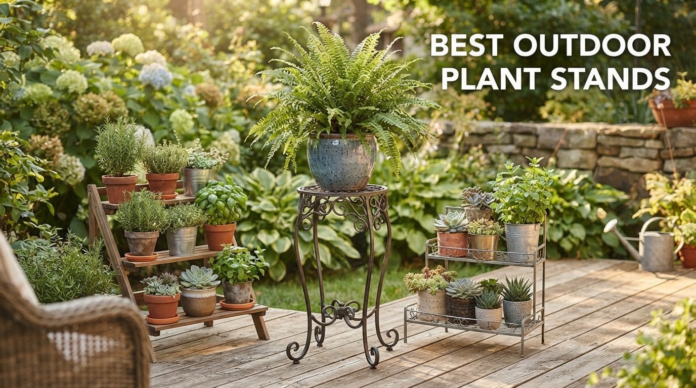 best outdoor plant stands