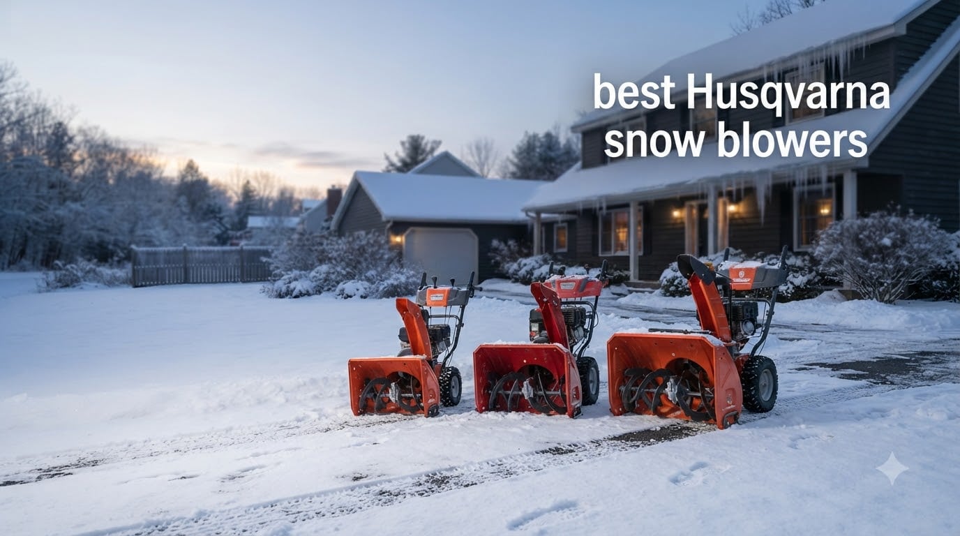 best Husqvarna snow blowers