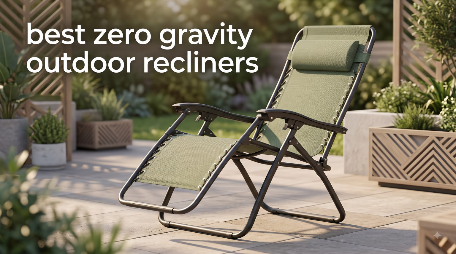 best zero gravity outdoor recliners