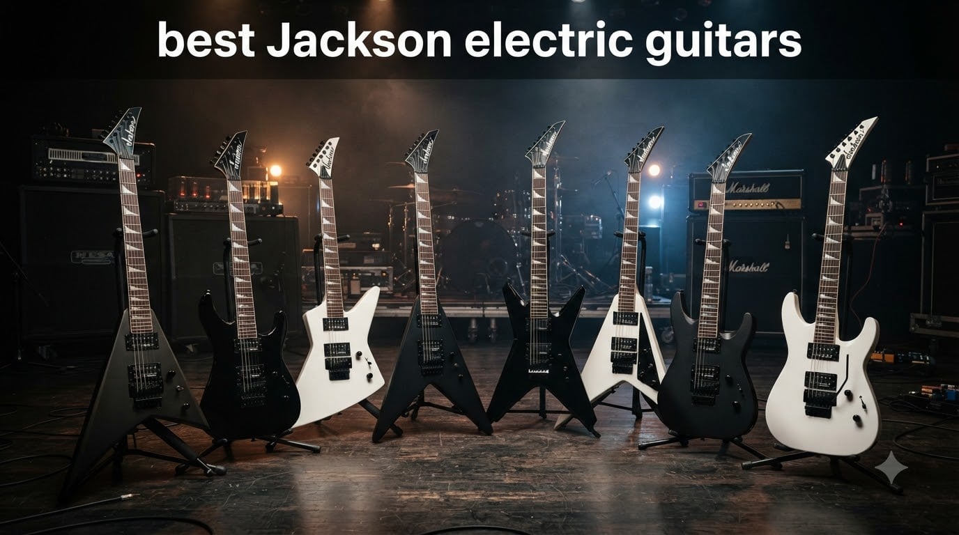 best Jackson electric guitars